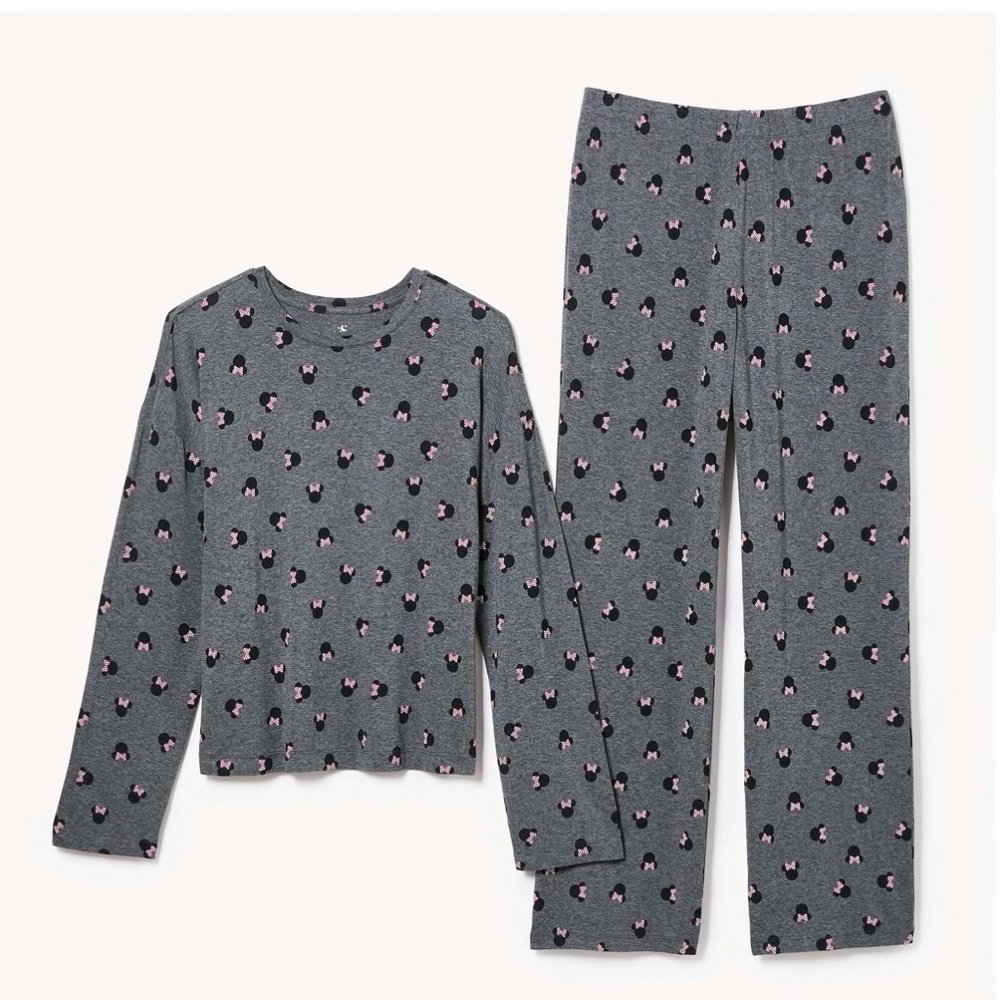 Joe Fresh Minnie Mouse pattern 2-piece Pyjamas